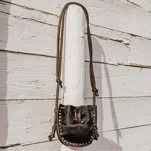 FREEBIRD Black and Brown STELLA Mini Purse (New)